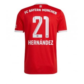 Kupiti Moški Nogometni dresi Bayern Munich Domači 2022-23 Kratek Rokav Lucas HERNÁNDEZ 21