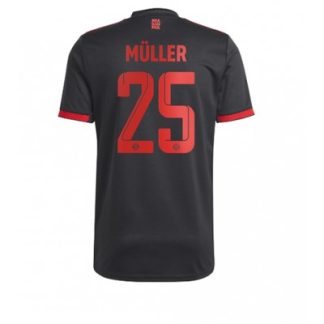 Moški Nogometni dresi Bayern Munich Tretji 2022-23 Kratek Rokav Thomas MÜLLER 25