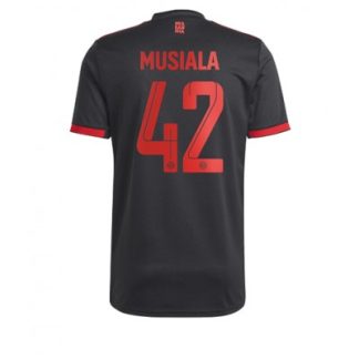 Poceni Moški Nogometni dresi Bayern Munich Tretji 2022-23 Kratek Rokav Jamal Musiala 42