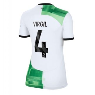 Virgil van Dijk #4 Ženski Nogometni dresi Liverpool Gostujoči 2023-24 prodaja