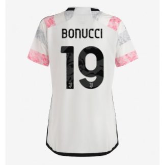 Ženski Nogometni dresi Juventus Gostujoči 2023-24 Kratek Rokav Leonardo Bonucci 19