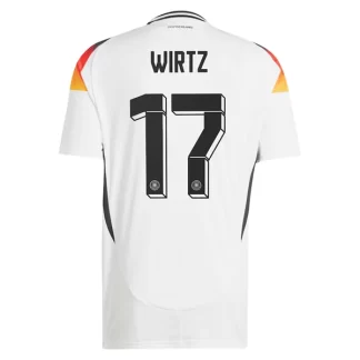 Poceni Moški Nogometni dresi Euro 2024 DFB Nemčija Domači Florian Wirtz 17