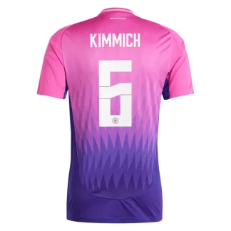 Poceni Moški Nogometni dresi Euro 2024 DFB Nemčija Gostujoči Joshua Kimmich 6