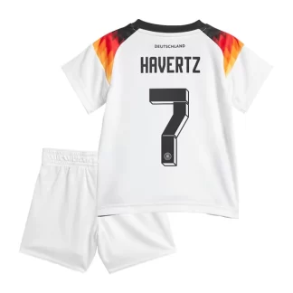 Poceni Otroški Nogometni dresi Euro 2024 DFB Nemčija Domači tisk Kai Havertz 7