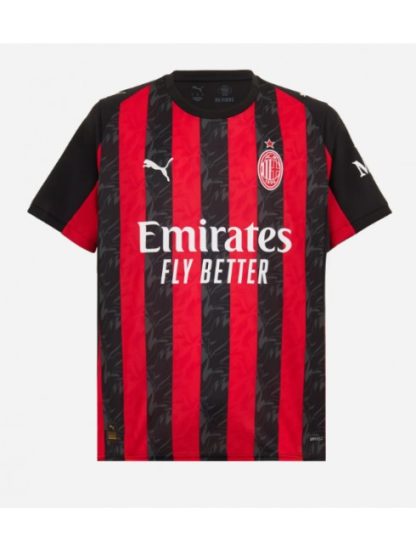 Moški Nogometna dresi replika AC Milan Fikayo Tomori #23 Domači 2025-26 Kratek rokav