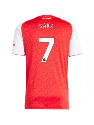 Moški Nogometna dresi replika Arsenal Bukayo Saka #7 Domači 2025-26 Kratek rokav