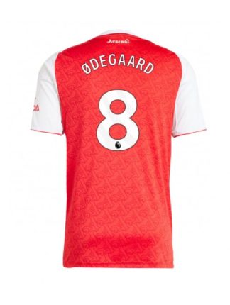 Moški Nogometna dresi replika Arsenal Martin Odegaard #8 Domači 2025-26 Kratek rokav