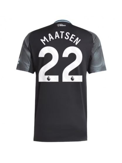 Moški Nogometna dresi replika Aston Villa Ian Maatsen #22 Gostujoči 2025-26 Kratek rokav