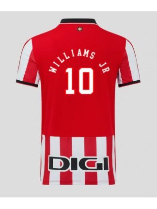 Moški Nogometna dresi replika Athletic Bilbao Nico Williams #10 Domači 2025-26 Kratek rokav