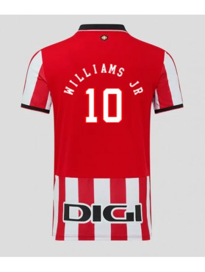 Moški Nogometna dresi replika Athletic Bilbao Nico Williams #10 Domači 2025-26 Kratek rokav