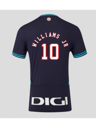 Moški Nogometna dresi replika Athletic Bilbao Nico Williams #10 Gostujoči 2025-26 Kratek rokav