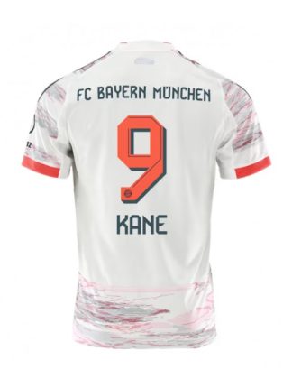 Moški Nogometna dresi replika Bayern Munich Harry Kane #9 Gostujoči 2025-26 Kratek rokav