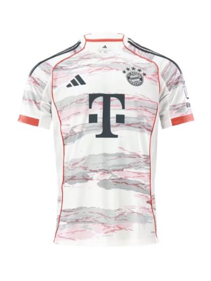 Moški Nogometna dresi replika Bayern Munich Jamal Musiala #10 Gostujoči 2025-26 Kratek rokav