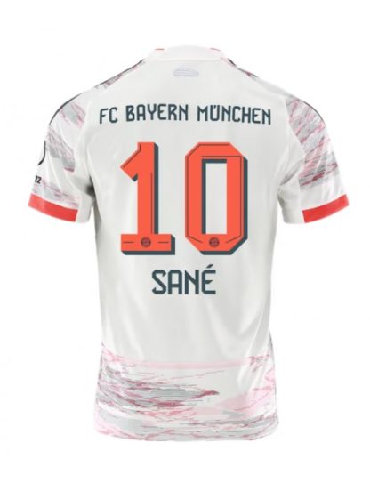 Moški Nogometna dresi replika Bayern Munich Leroy Sane #10 Gostujoči 2025-26 Kratek rokav