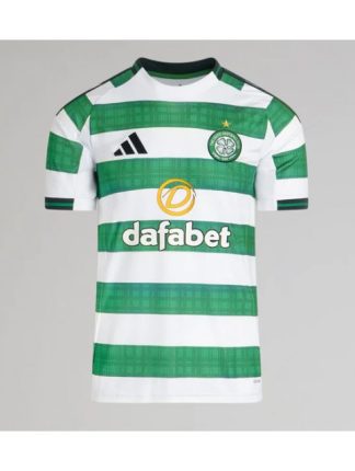 Moški Nogometna dresi replika Celtic Domači 2025-26 Kratek rokav