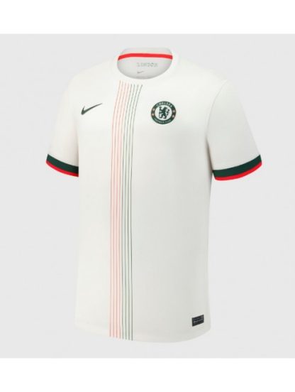 Moški Nogometna dresi replika Chelsea Moises Caicedo #25 Gostujoči 2025-26 Kratek rokav