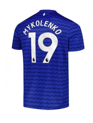 Moški Nogometna dresi replika Everton Vitaliy Mykolenko #19 Domači 2025-26 Kratek rokav