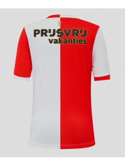 Moški Nogometna dresi replika Feyenoord Domači 2025-26 Kratek rokav