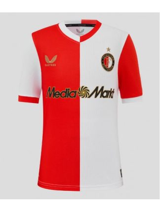 Moški Nogometna dresi replika Feyenoord Domači 2025-26 Kratek rokav