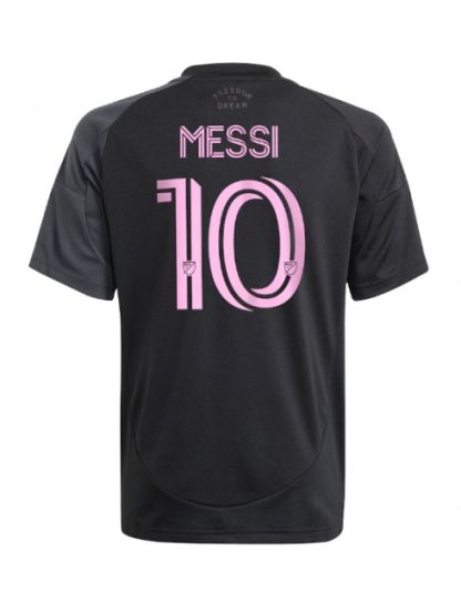 Moški Nogometna dresi replika Inter Miami Lionel Messi #10 Gostujoči 2025-26 Kratek rokav