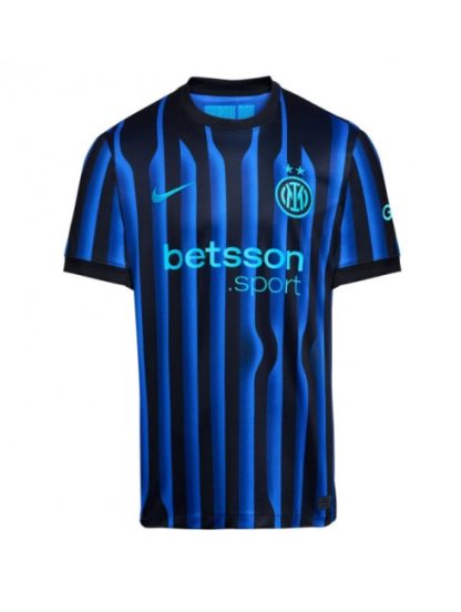 Moški Nogometna dresi replika Inter Milan Nicolo Barella #23 Domači 2025-26 Kratek rokav