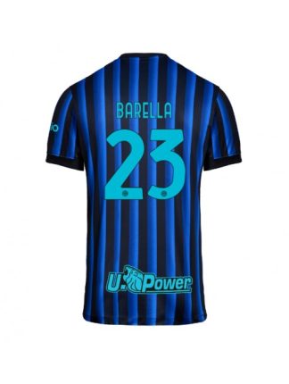 Moški Nogometna dresi replika Inter Milan Nicolo Barella #23 Domači 2025-26 Kratek rokav