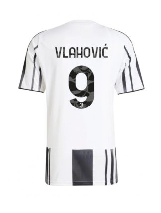 Moški Nogometna dresi replika Juventus Dusan Vlahovic #9 Domači 2025-26 Kratek rokav