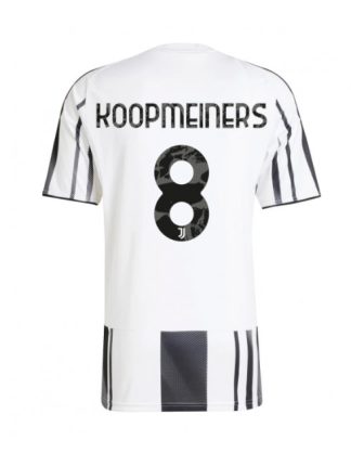 Moški Nogometna dresi replika Juventus Teun Koopmeiners #8 Domači 2025-26 Kratek rokav