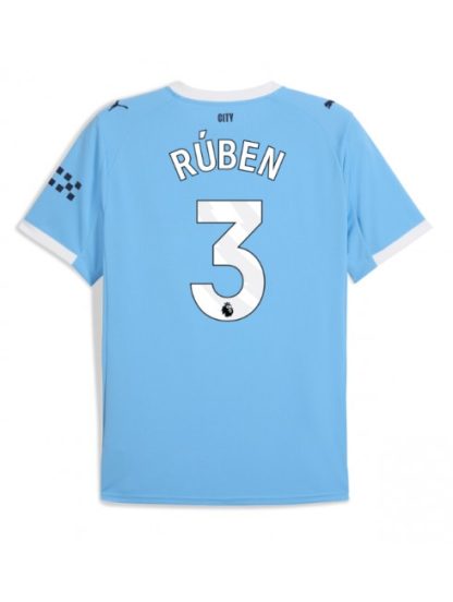Moški Nogometna dresi replika Manchester City Ruben Dias #3 Domači 2025-26 Kratek rokav