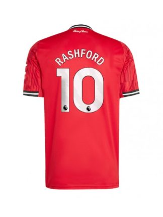 Moški Nogometna dresi replika Manchester United Marcus Rashford #10 Domači 2025-26 Kratek rokav