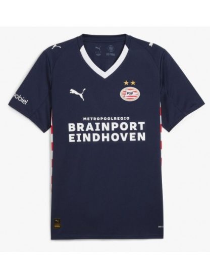 Moški Nogometna dresi replika PSV Eindhoven Domači 2025-26 Kratek rokav