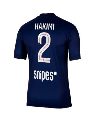 Moški Nogometna dresi replika Paris Saint-Germain Achraf Hakimi #2 Domači 2025-26 Kratek rokav