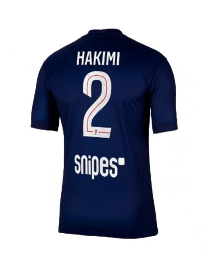Moški Nogometna dresi replika Paris Saint-Germain Achraf Hakimi #2 Domači 2025-26 Kratek rokav
