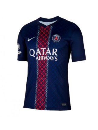 Moški Nogometna dresi replika Paris Saint-Germain Domači 2025-26 Kratek rokav