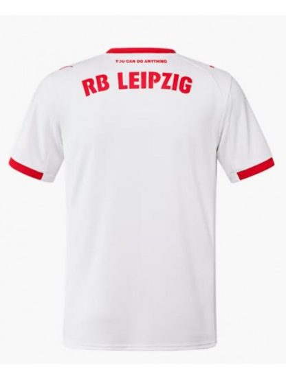 Moški Nogometna dresi replika RB Leipzig Domači 2025-26 Kratek rokav