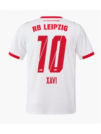 Moški Nogometna dresi replika RB Leipzig Xavi Simons #10 Domači 2025-26 Kratek rokav