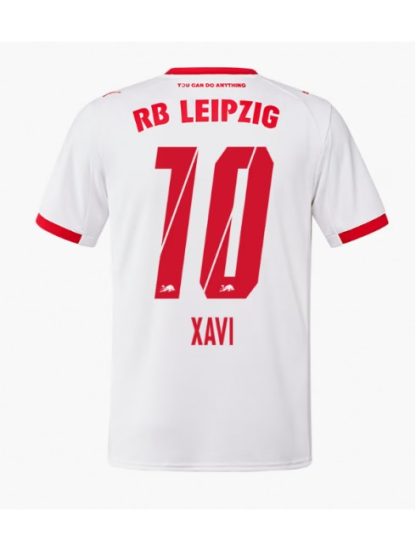 Moški Nogometna dresi replika RB Leipzig Xavi Simons #10 Domači 2025-26 Kratek rokav