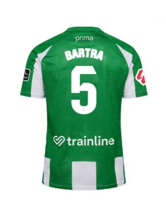 Moški Nogometna dresi replika Real Betis Marc Bartra #5 Domači 2025-26 Kratek rokav