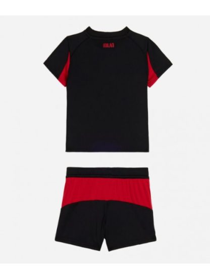 Otroški Nogometna dresi replika AC Milan Domači 2025-26 Kratek rokav (+ hlače)