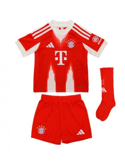 Otroški Nogometna dresi replika Bayern Munich Harry Kane #9 Domači 2025-26 Kratek rokav (+ hlače)