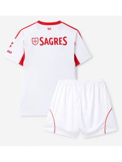 Otroški Nogometna dresi replika Benfica Tretji 2025-26 Kratek rokav (+ hlače)