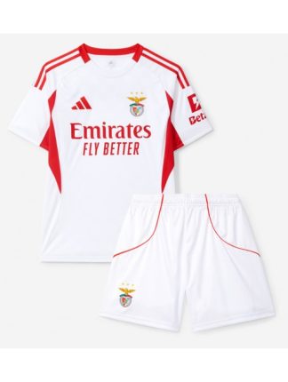 Otroški Nogometna dresi replika Benfica Tretji 2025-26 Kratek rokav (+ hlače)