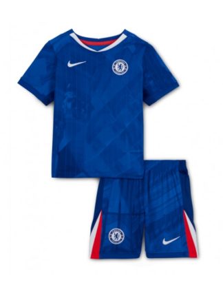 Otroški Nogometna dresi replika Chelsea Domači 2025-26 Kratek rokav (+ hlače)