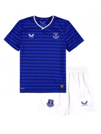 Otroški Nogometna dresi replika Everton Domači 2025-26 Kratek rokav (+ hlače)