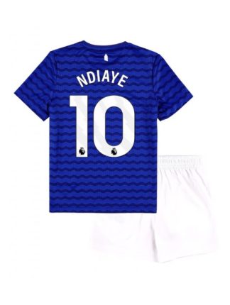 Otroški Nogometna dresi replika Everton Iliman Ndiaye #10 Domači 2025-26 Kratek rokav (+ hlače)