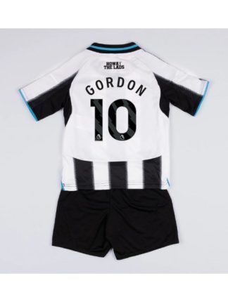 Otroški Nogometna dresi replika Newcastle United Anthony Gordon #10 Domači 2025-26 Kratek rokav (+ hlače)