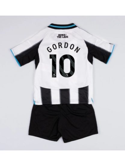 Otroški Nogometna dresi replika Newcastle United Anthony Gordon #10 Domači 2025-26 Kratek rokav (+ hlače)