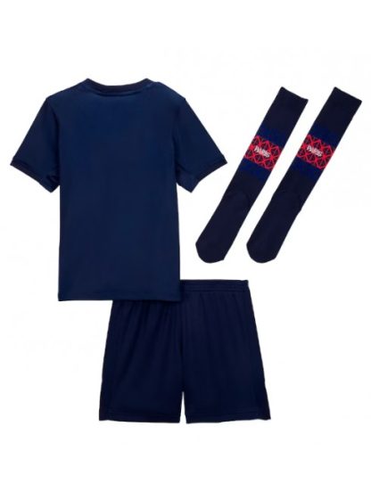 Otroški Nogometna dresi replika Paris Saint-Germain Domači 2025-26 Kratek rokav (+ hlače)