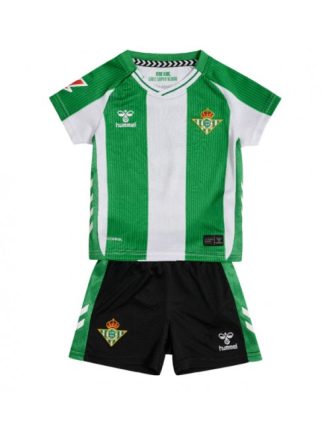 Otroški Nogometna dresi replika Real Betis Domači 2025-26 Kratek rokav (+ hlače)