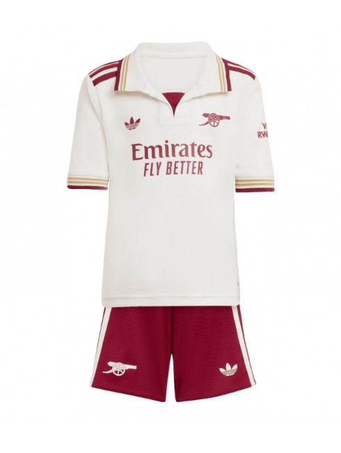 Otroški Nogometna dresi kompleti poceni Arsenal Declan Rice #41 Tretji 2025-26